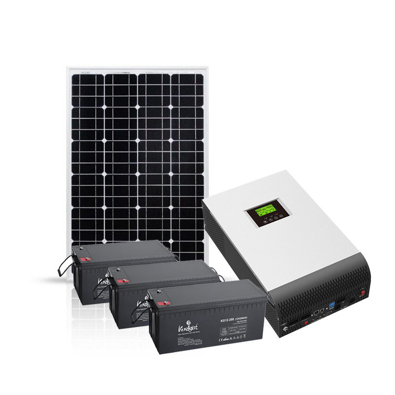 Pv 10 Kw सोलर किट ऑफ ग्रिड एनर्जी सिस्टम घरों के लिए पूर्ण सोलर पावर किट