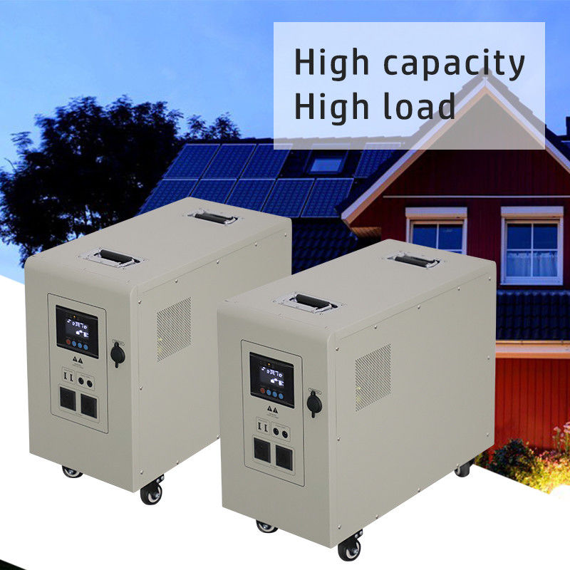 घर के लिए 5Kw ऑल ​​इन वन हाई पावर सप्लाई ESS सोलर सिस्टम पोर्टेबल पावर सप्लाई बैकअप बैटरी