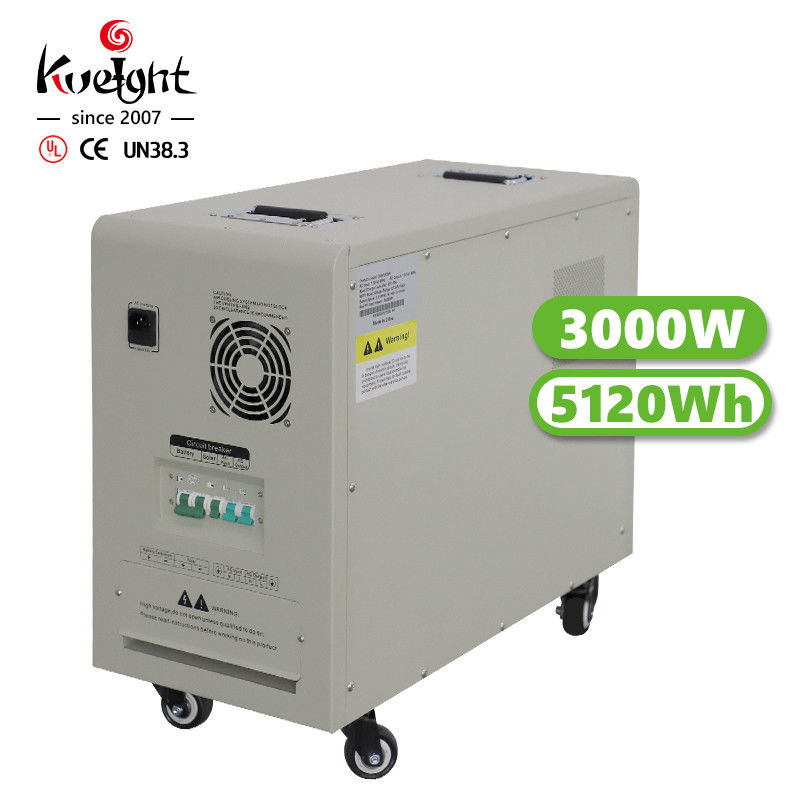 घर के लिए 5Kw ऑल ​​इन वन हाई पावर सप्लाई ESS सोलर सिस्टम पोर्टेबल पावर सप्लाई बैकअप बैटरी