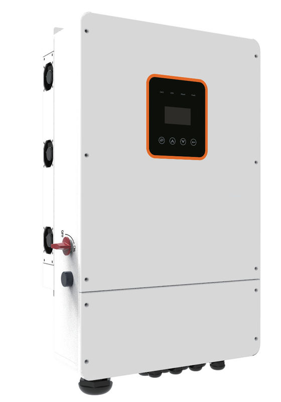 स्प्लिट फेज हाइब्रिड सोलर इन्वर्टर 110V 8kW ऑन ग्रिड ऑफ ग्रिड इन्वर्टर यूएस स्टैंडर्ड