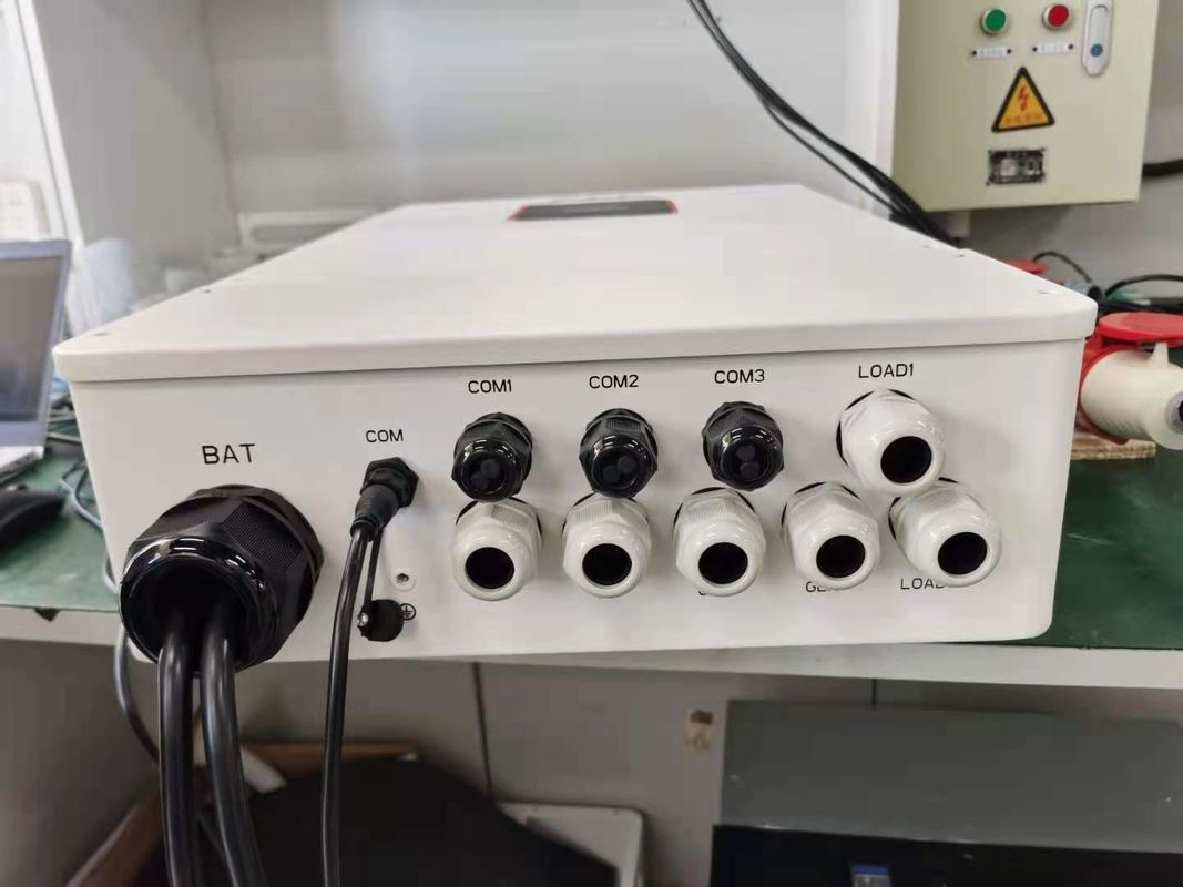 स्प्लिट फेज हाइब्रिड सोलर इन्वर्टर 110V 8kW ऑन ग्रिड ऑफ ग्रिड इन्वर्टर यूएस स्टैंडर्ड