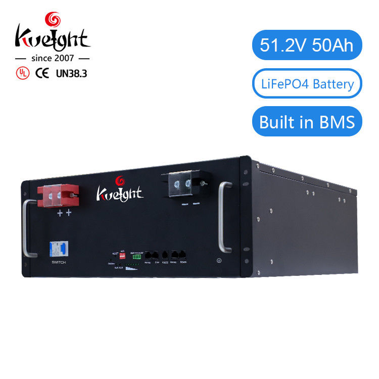 होम एनर्जी स्टोरेज सिस्टम के लिए BMS ओरिजिनल 51.2v 50ah Lifepo4 लिथियम आयरन बैटरी