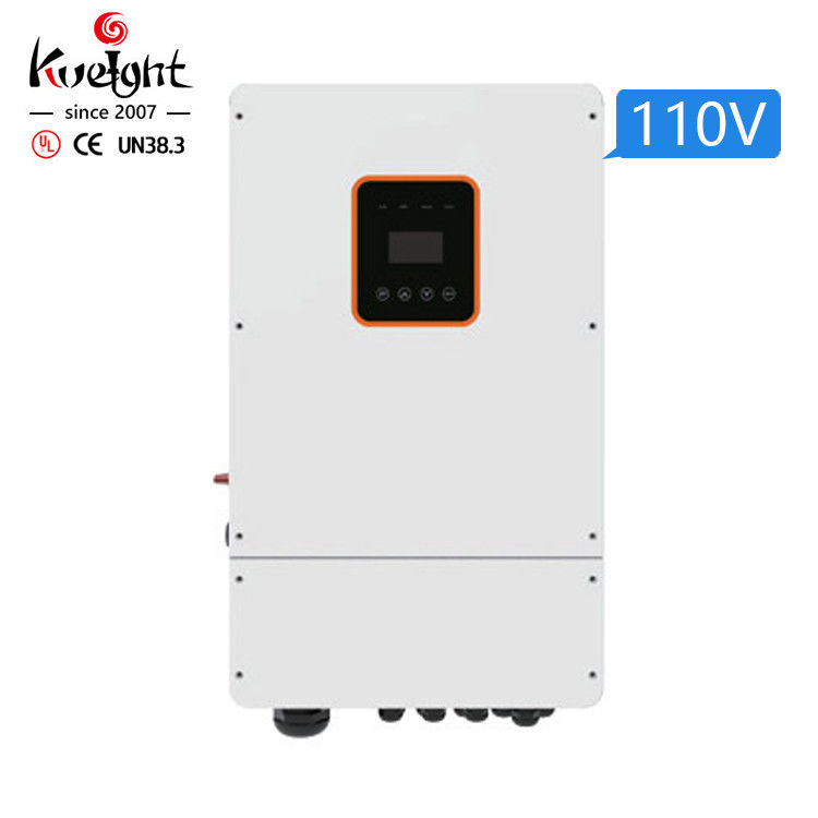 स्प्लिट फेज हाइब्रिड सोलर इन्वर्टर 110V 8kW ऑन ग्रिड ऑफ ग्रिड इन्वर्टर यूएस स्टैंडर्ड
